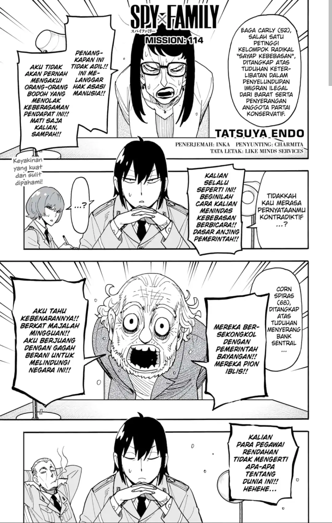 Baca Komik Spy X Family Chapter 114 Gambar 1