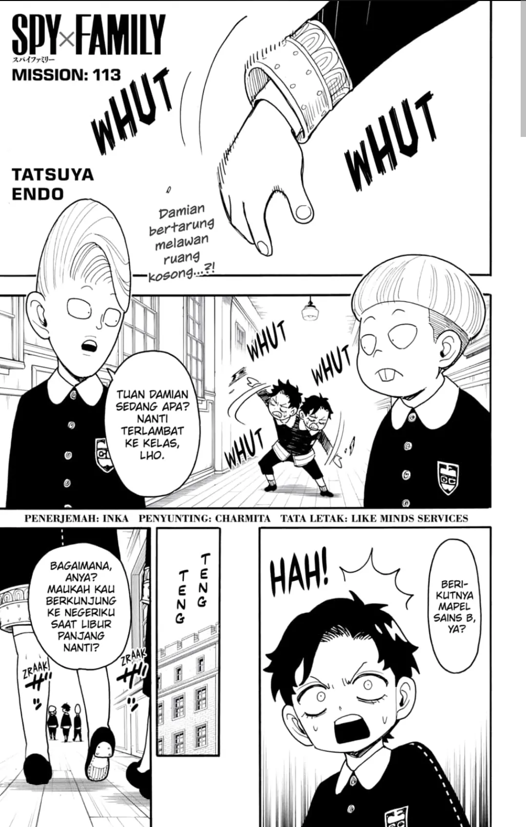 Baca Komik Spy X Family Chapter 113 Gambar 1
