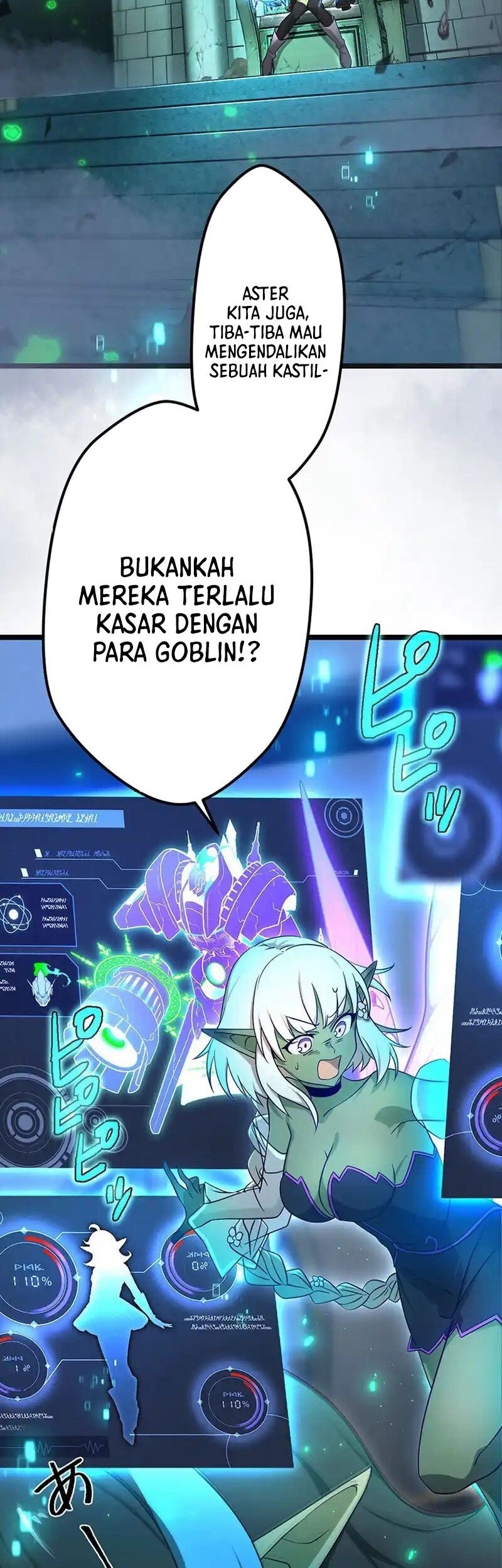 I Reincarnated as an SSS-Ranked Goblin Chapter 81 Gambar 46