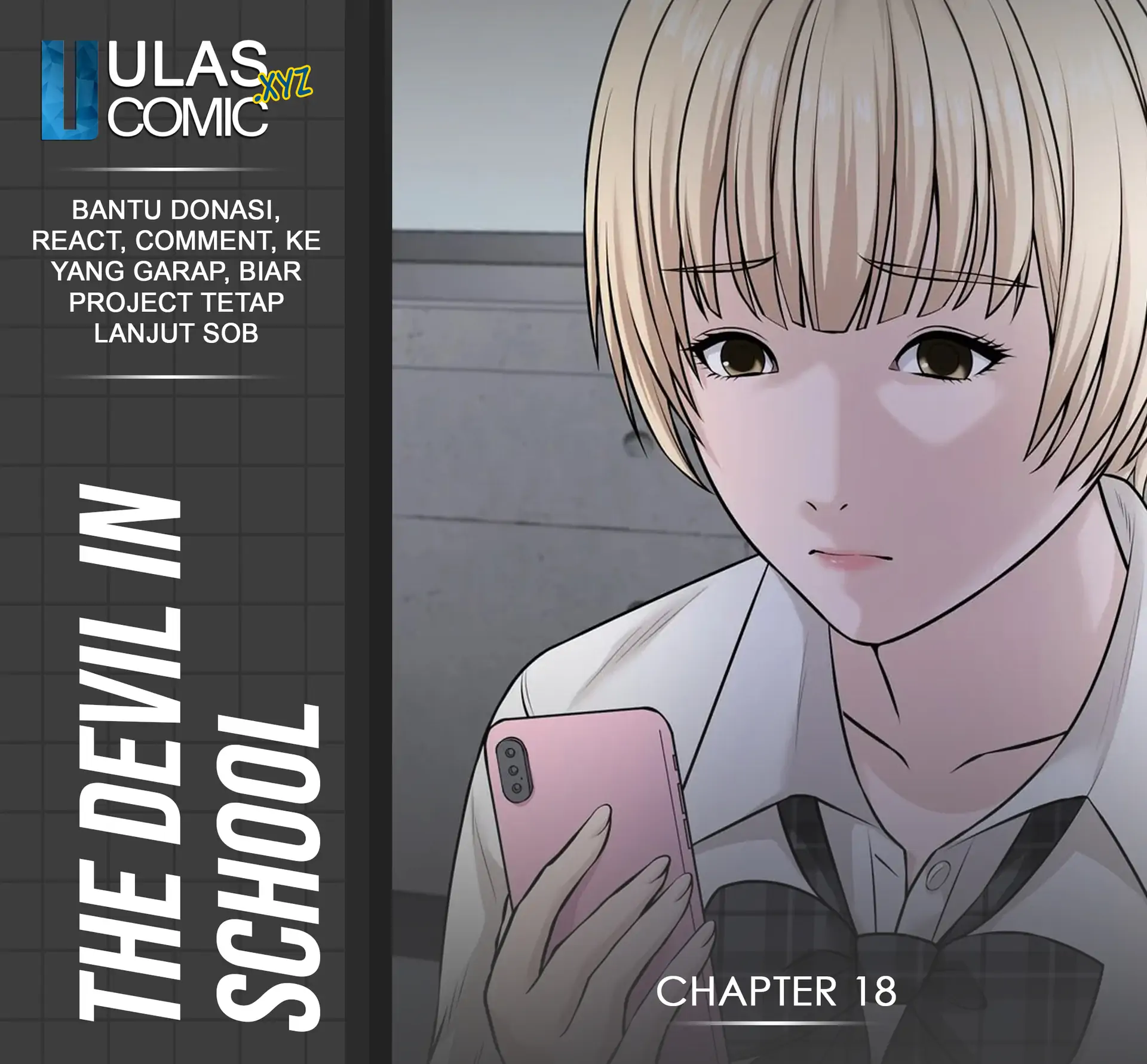 Baca Komik The Devil in School Chapter 18 Gambar 1