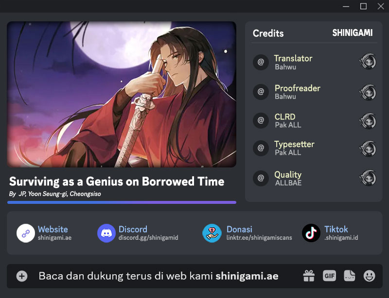 Baca Komik Surviving as a Genius on Borrowed Time Chapter 20 Gambar 1