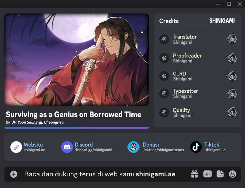 Baca Komik Surviving as a Genius on Borrowed Time Chapter 06 Gambar 1