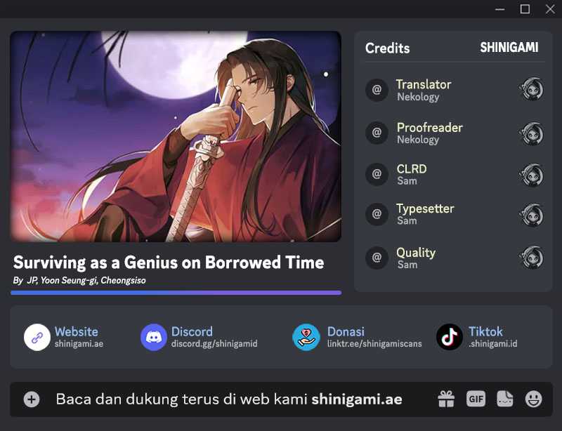 Baca Komik Surviving as a Genius on Borrowed Time Chapter 05 Gambar 1
