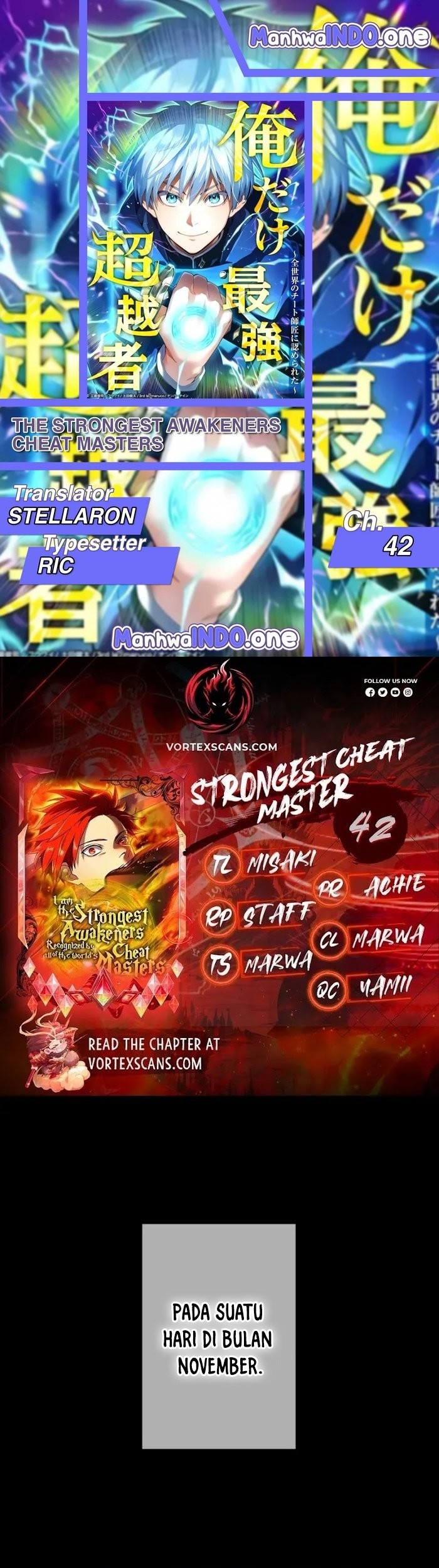 Baca Komik I Am the Strongest Awakeners, Recognized by All of the World’s Cheat Masters Chapter 42 Gambar 1