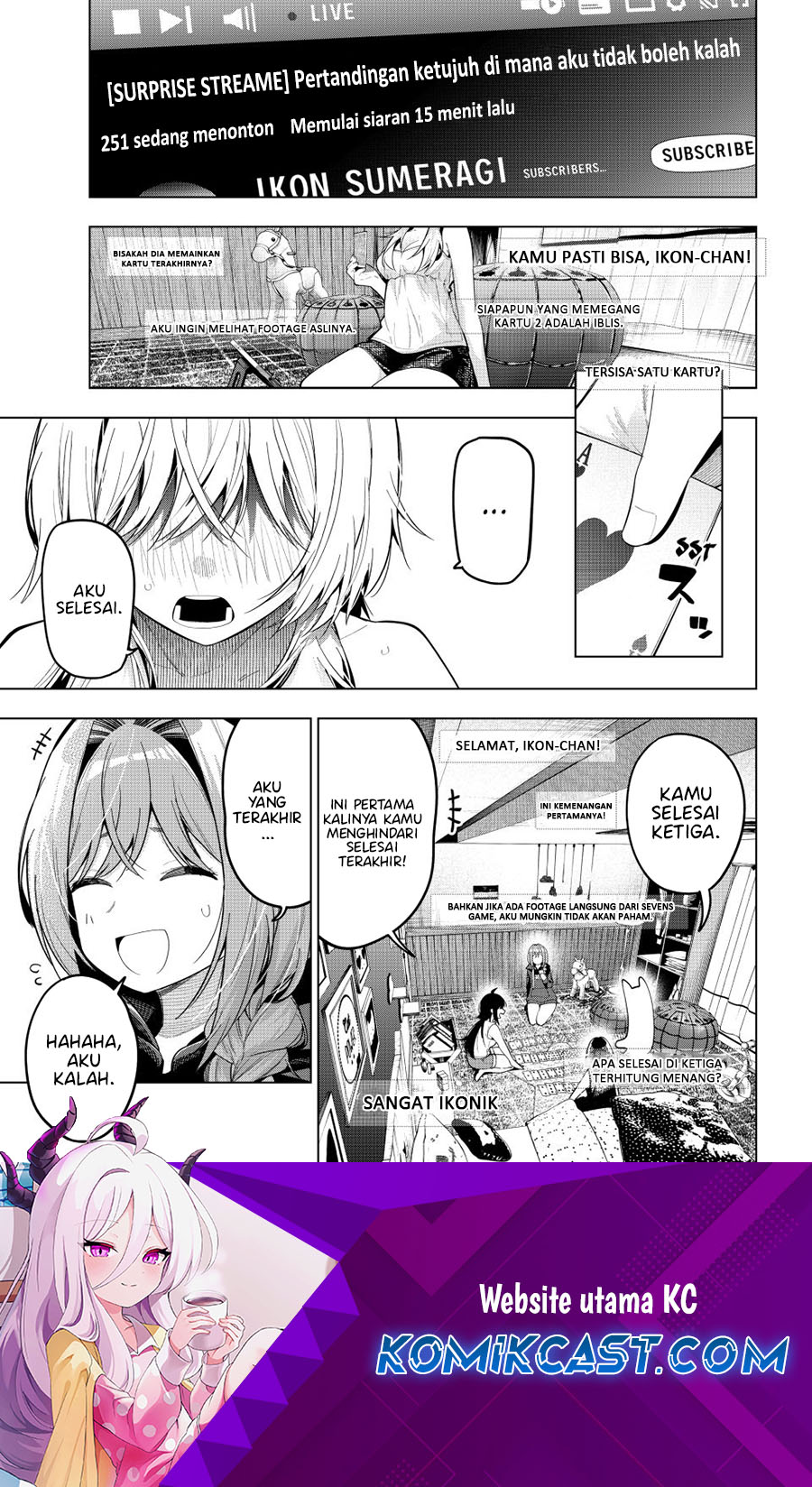 Baca Mayonaka Heart Tune Chapter 72 Gambar 2