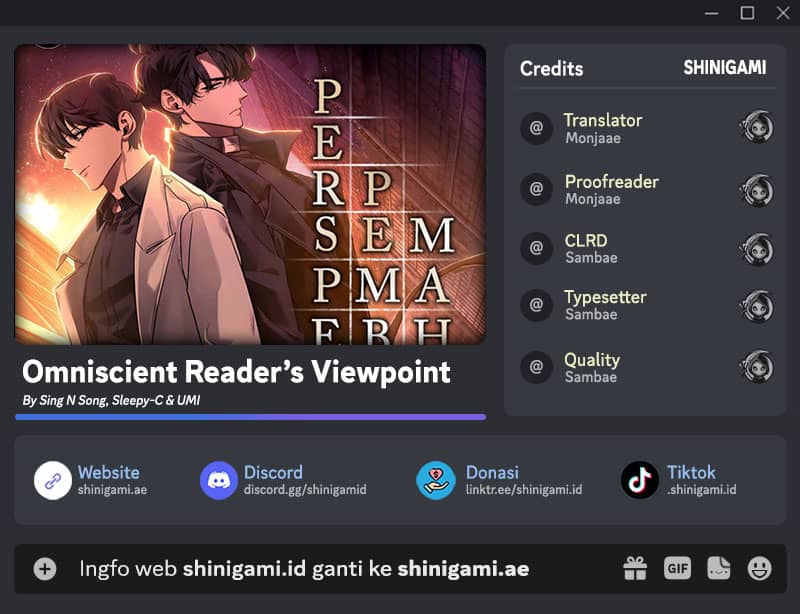 Baca Komik Omniscient Readers Viewpoint Chapter 186 Gambar 1