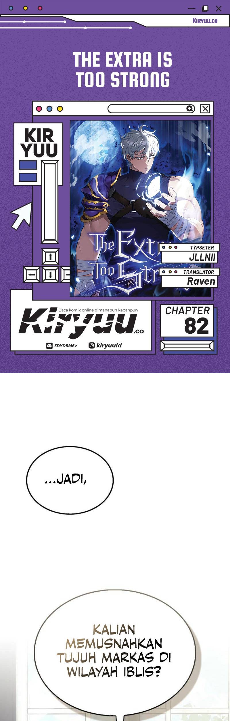 Baca Komik The Extra is Too Strong Chapter 82 Gambar 1