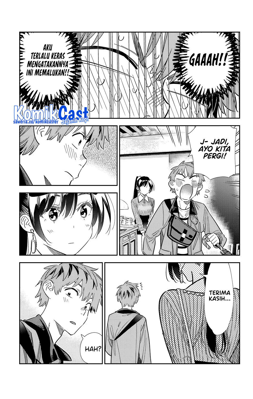 Kanojo Okarishimasu Chapter 361 Gambar 12