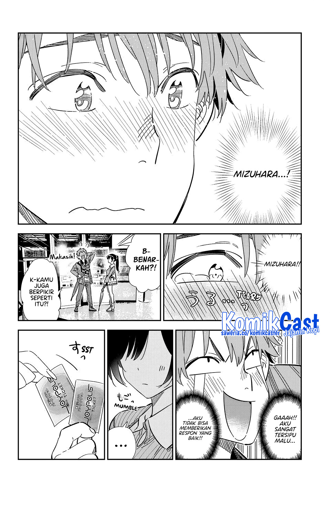 Kanojo Okarishimasu Chapter 361 Gambar 19