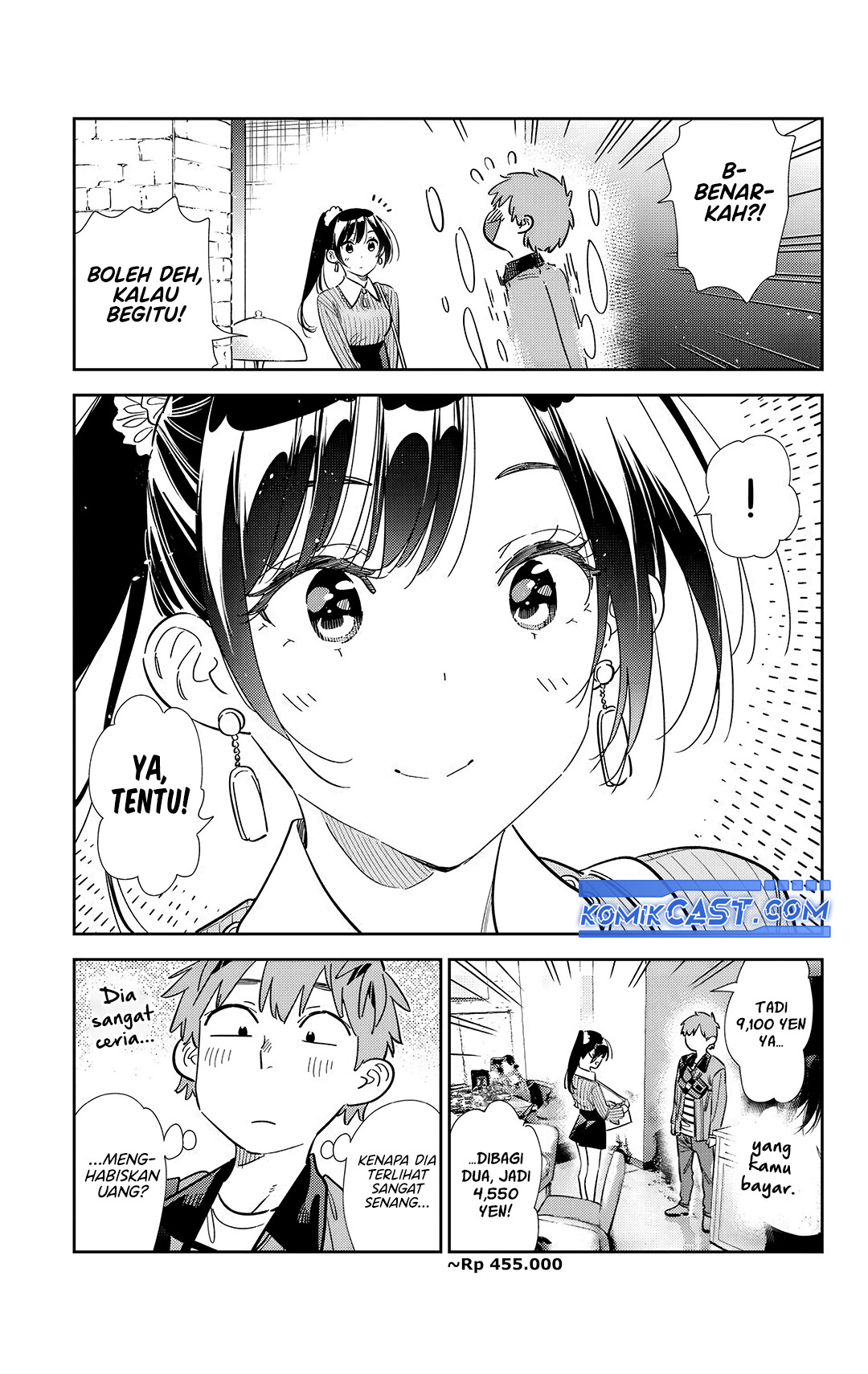 Kanojo Okarishimasu Chapter 361 Gambar 6