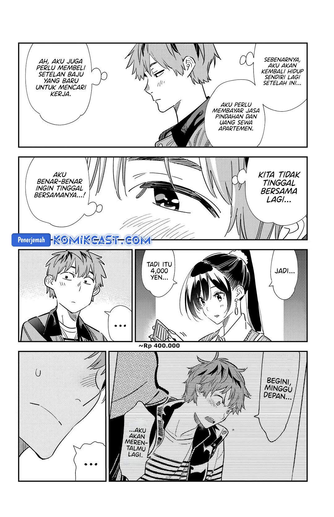 Kanojo Okarishimasu Chapter 361 Gambar 7