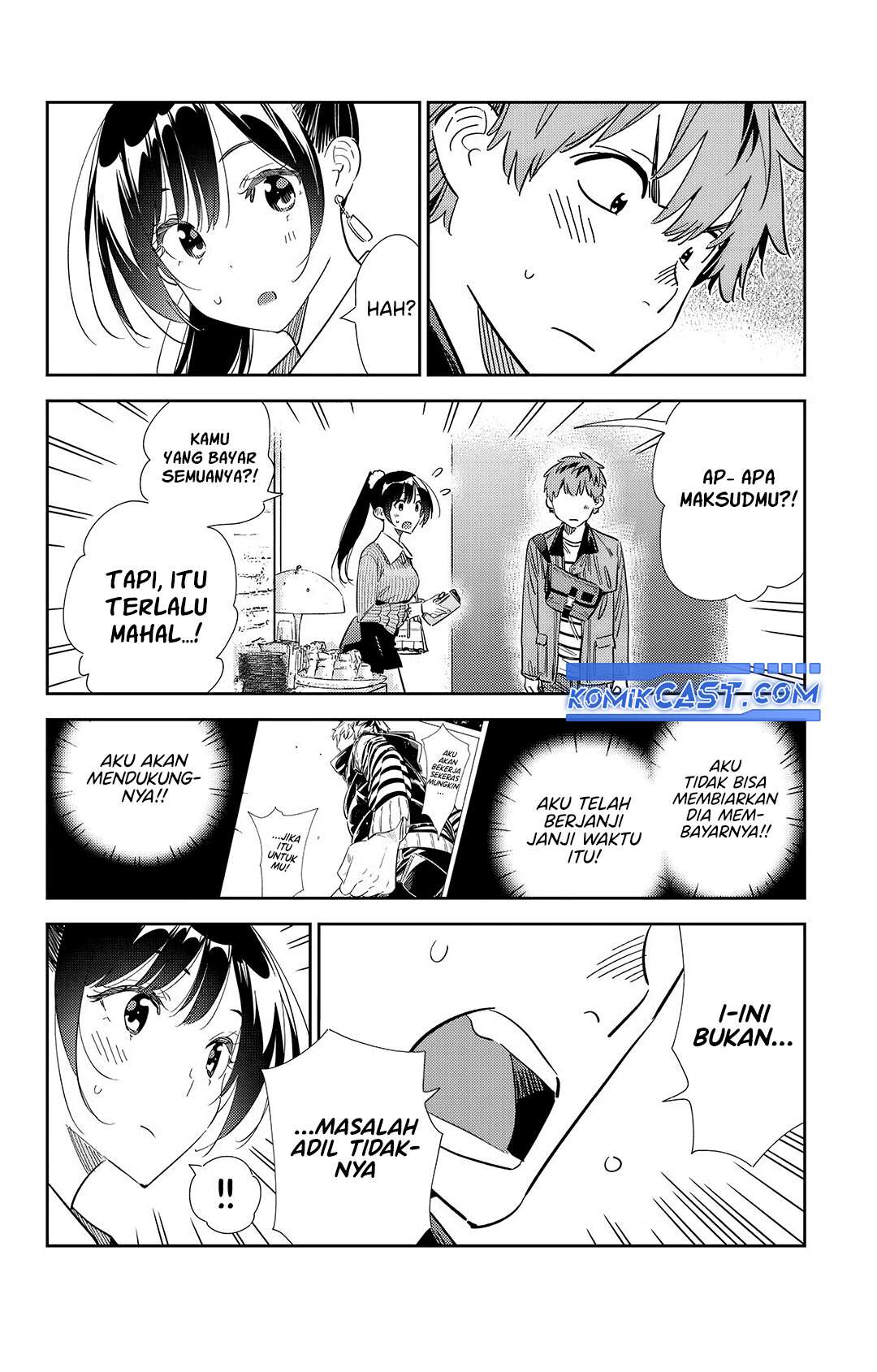 Kanojo Okarishimasu Chapter 361 Gambar 9