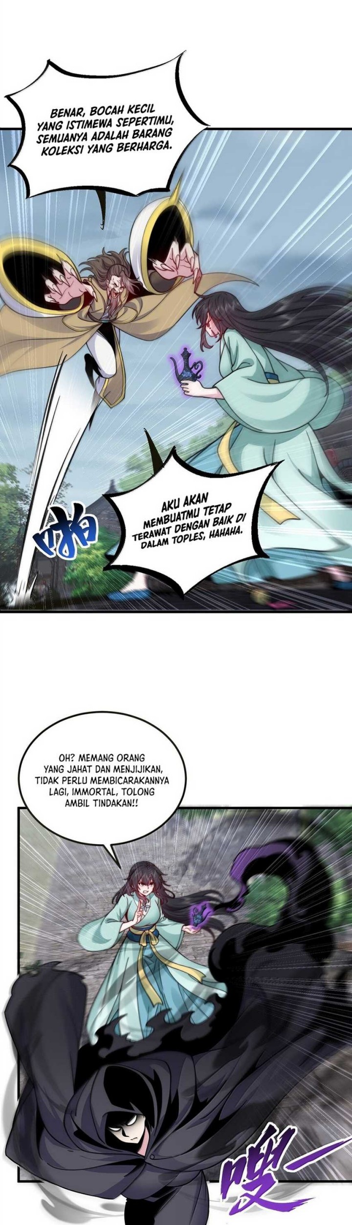 I, The Invincible Villain Master With My Apprentices Chapter 127 Gambar 24