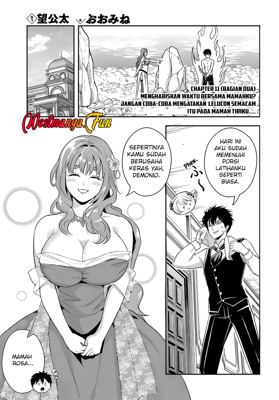 Baca Sono Akuyaku Kizoku, Mama Heroine ga Suki Sugiru ~Shinshi na Doryoku de Saikyou to Nari Fuguu na Oshi Chara Tasukemakuru~ Chapter 11.2 Gambar 2