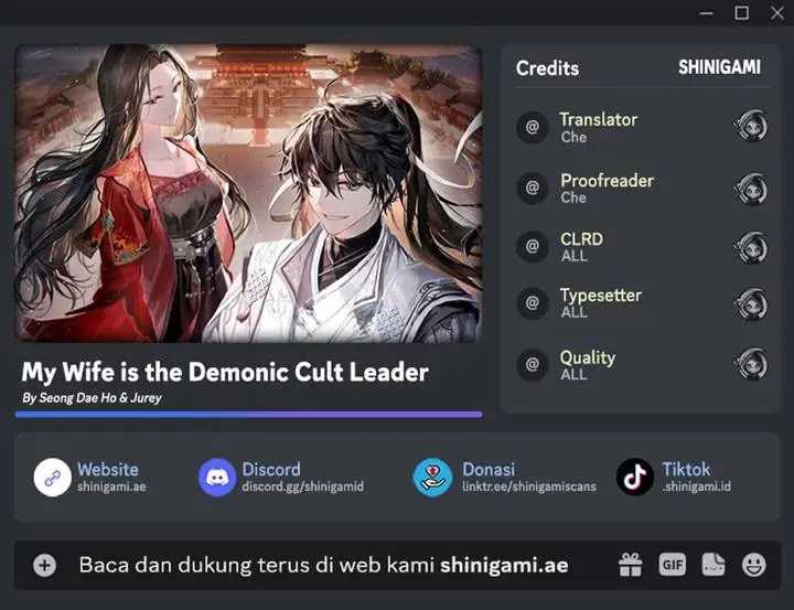 Baca Komik My Wife Is The Demonic Cult Leader Chapter 04 Gambar 1