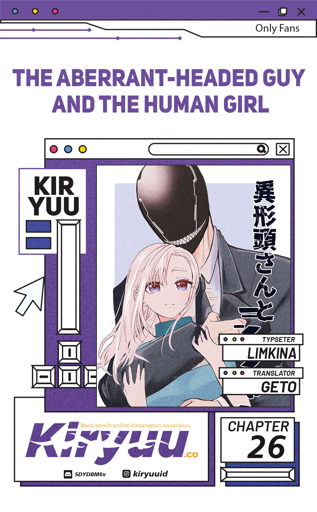 Baca Komik The Aberrant-Headed Guy and the Human Girl Chapter 25 Gambar 1