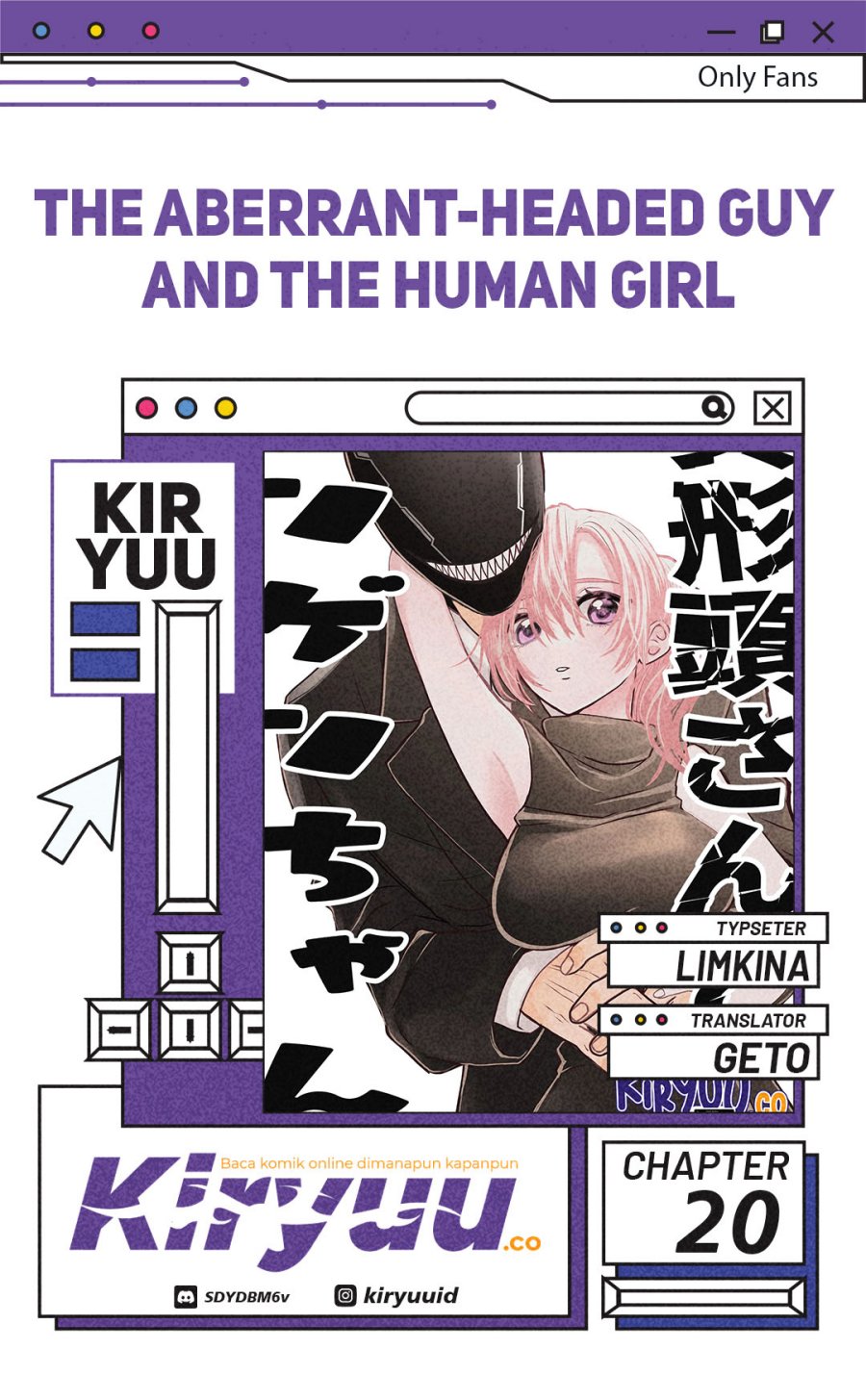 Baca Komik The Aberrant-Headed Guy and the Human Girl Chapter 20 Gambar 1