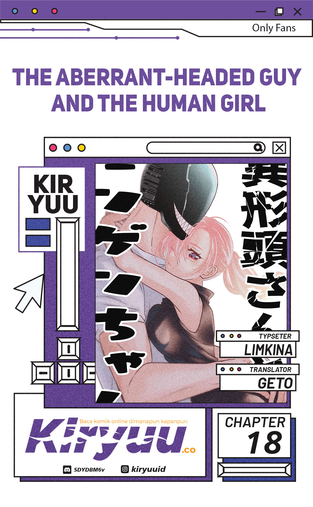 Baca Komik The Aberrant-Headed Guy and the Human Girl Chapter 18 Gambar 1