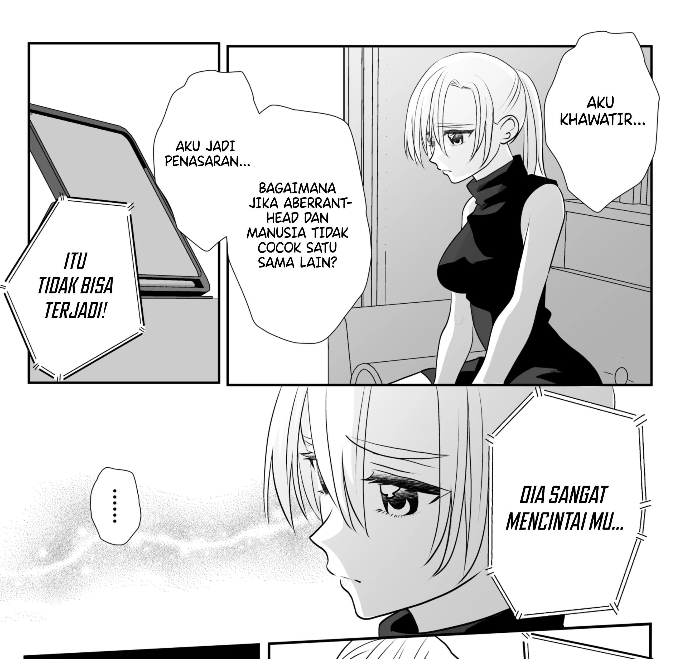 The Aberrant-Headed Guy and the Human Girl Chapter 18 Gambar 18