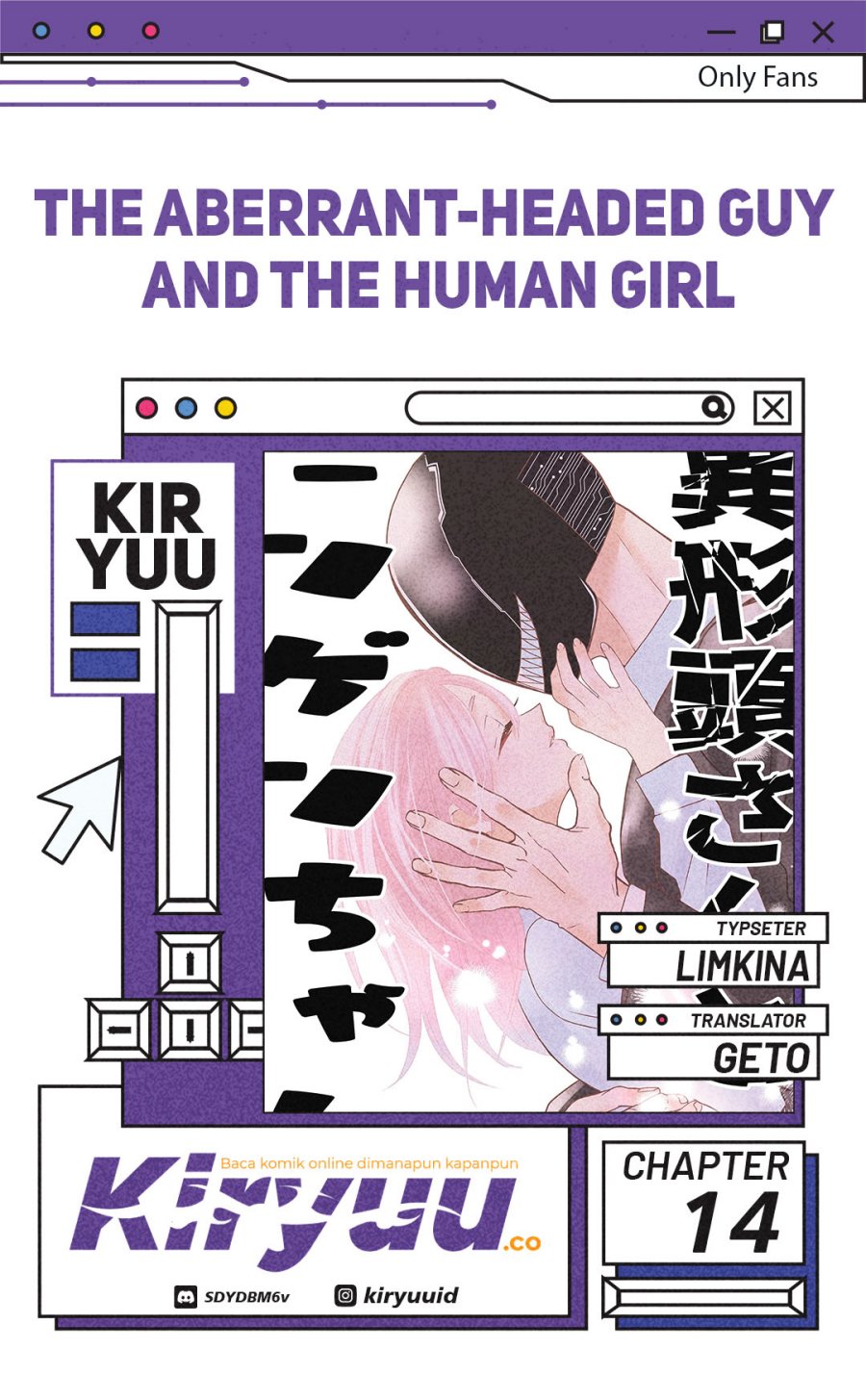 Baca Komik The Aberrant-Headed Guy and the Human Girl Chapter 14 Gambar 1