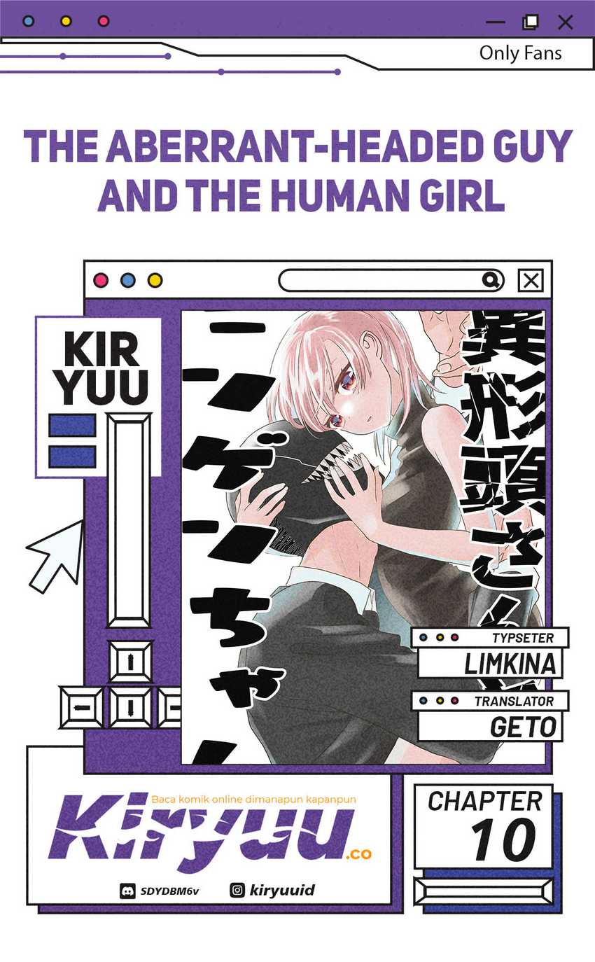 Baca Komik The Aberrant-Headed Guy and the Human Girl Chapter 10 Gambar 1