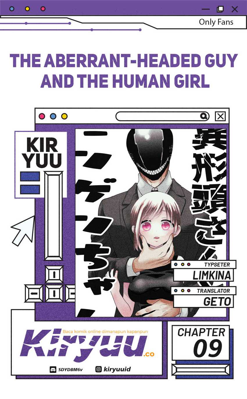 Baca Komik The Aberrant-Headed Guy and the Human Girl Chapter 09 Gambar 1