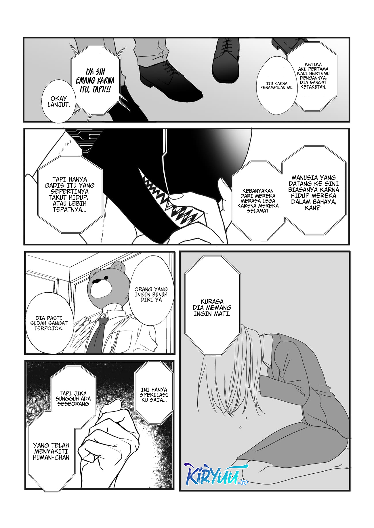 The Aberrant-Headed Guy and the Human Girl Chapter 02 Gambar 9