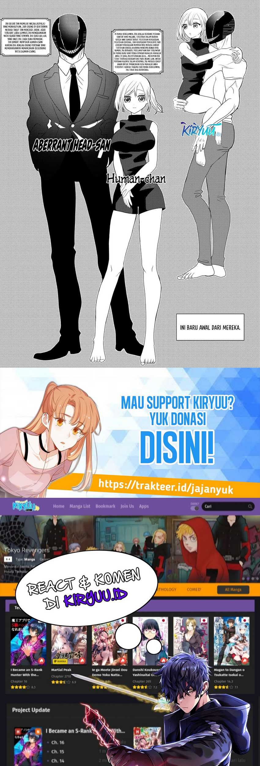 The Aberrant-Headed Guy and the Human Girl Chapter 01 Gambar 13