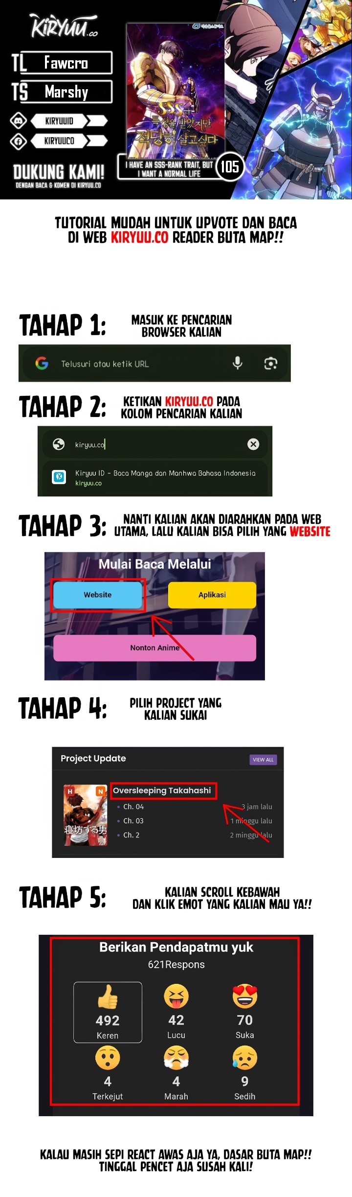 Baca Komik I have an SSS-rank Trait, but I want a Normal Life Chapter 105 Gambar 1