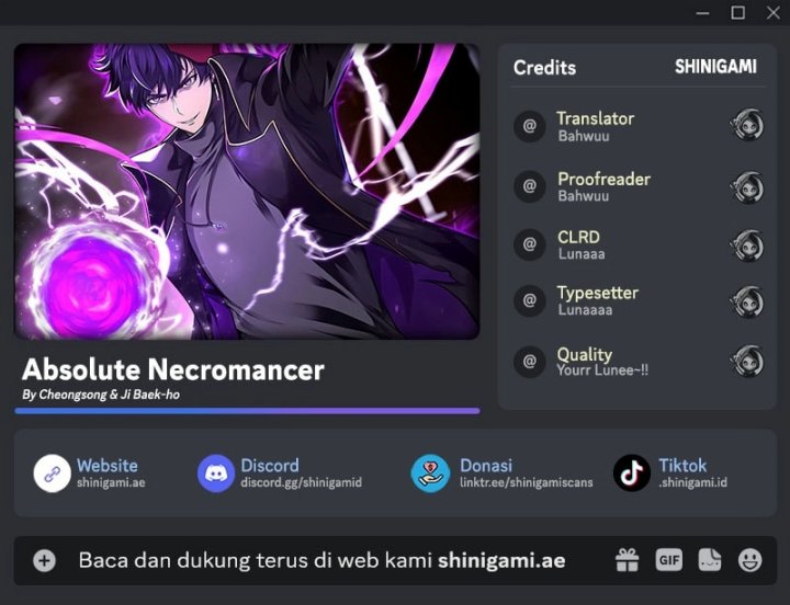 Baca Komik Absolute Necromancer Chapter 79 Gambar 1