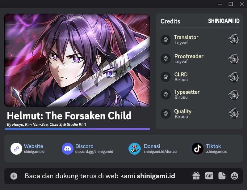 Baca Komik Helmut: The Forsaken Child Chapter 88 Gambar 1
