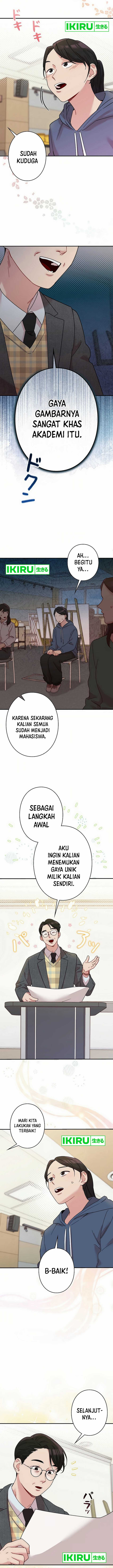 The Art Student Who Lived Twice Chapter 1 Gambar 3