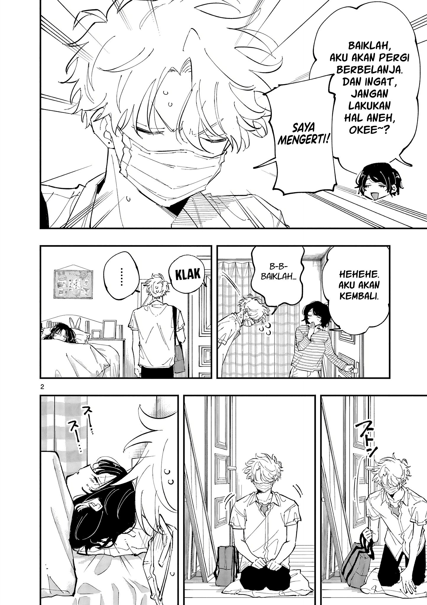 Baca Tonari no Seki no Yatsu ga Souiu Me de Mitekuru Chapter 49 Gambar 2