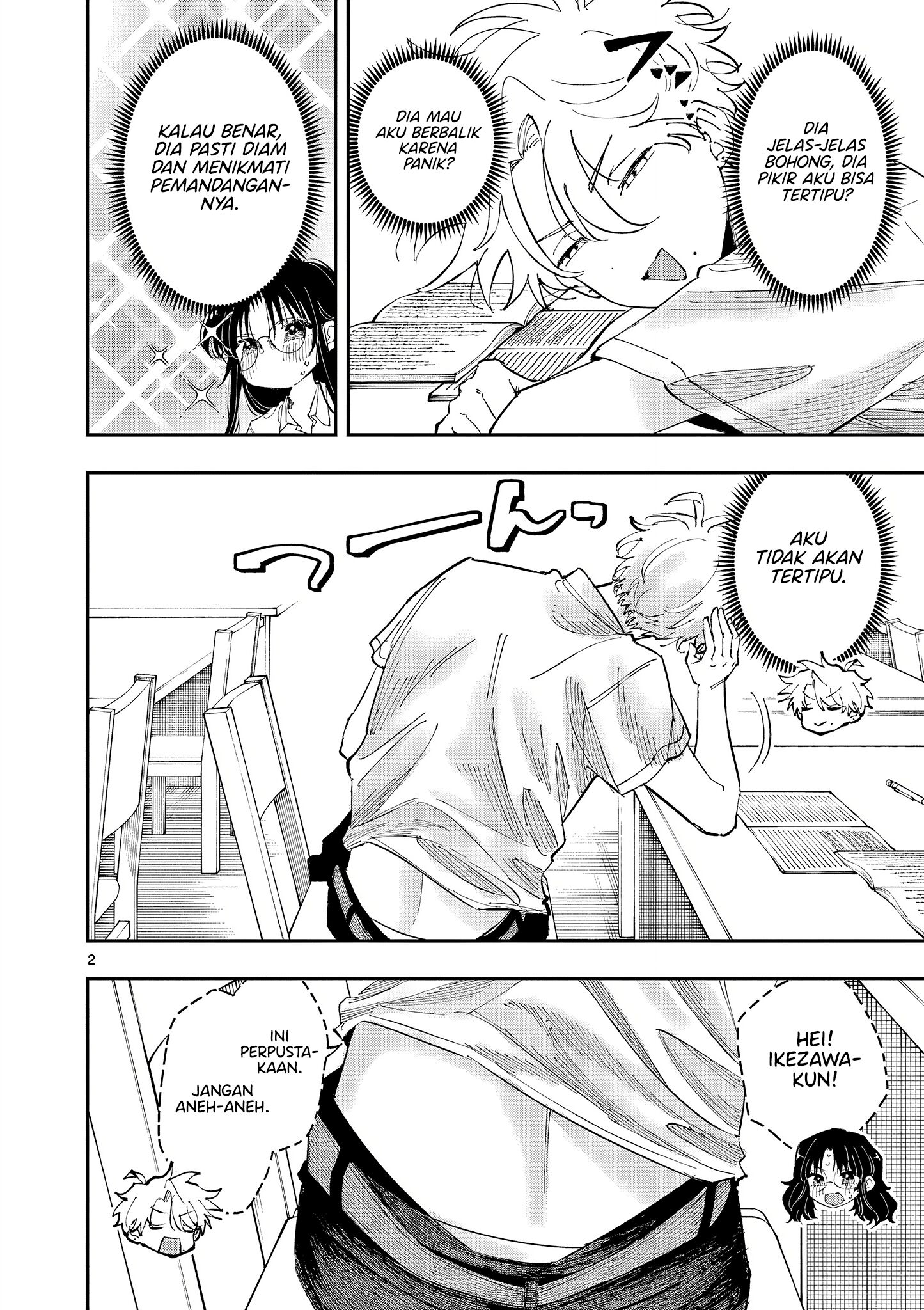 Baca Tonari no Seki no Yatsu ga Souiu Me de Mitekuru Chapter 37 Gambar 2