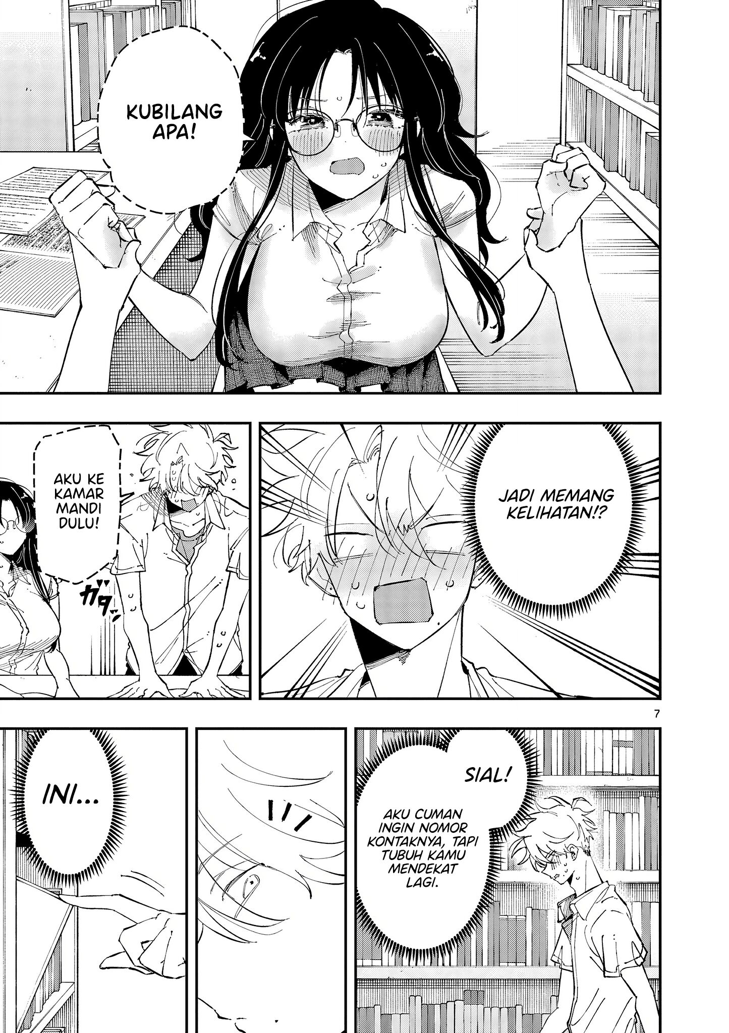 Tonari no Seki no Yatsu ga Souiu Me de Mitekuru Chapter 37 Gambar 7