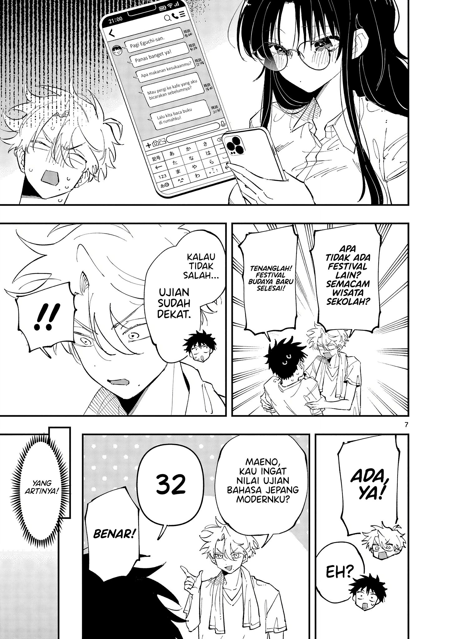 Tonari no Seki no Yatsu ga Souiu Me de Mitekuru Chapter 35 Gambar 7
