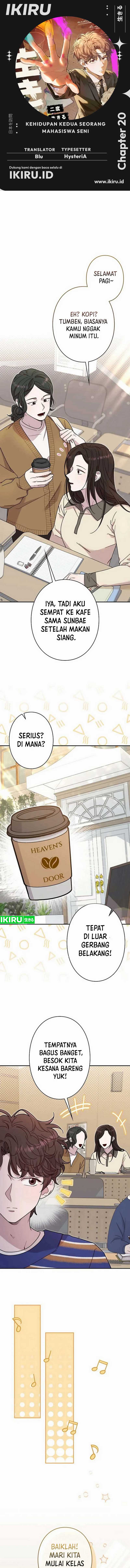 Baca Komik The Art Student Who Lived Twice Chapter 20 Gambar 1