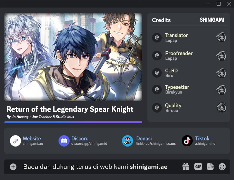 Baca Komik Return of The Greatest Lancer Chapter 170 Gambar 1