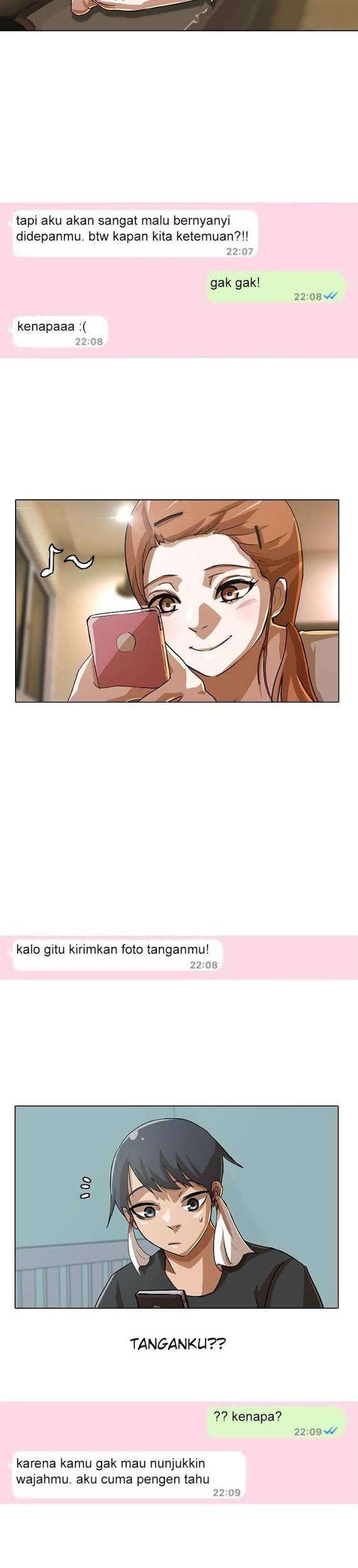 The Girl from Random Chatting! Chapter 28 Gambar 8