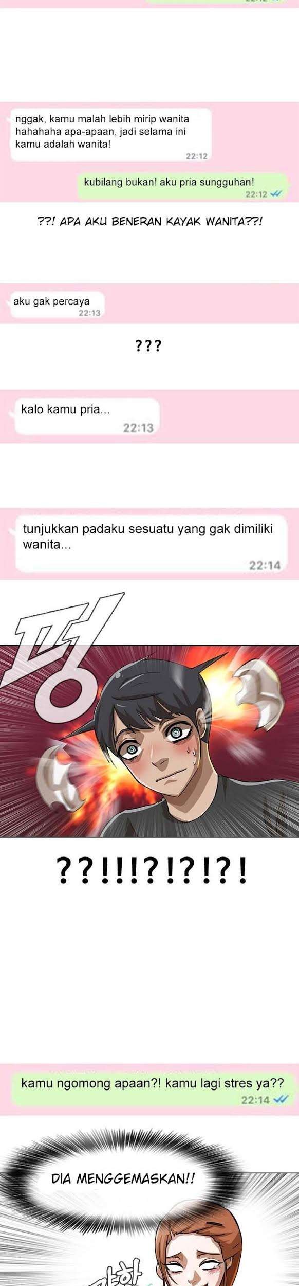 The Girl from Random Chatting! Chapter 28 Gambar 13