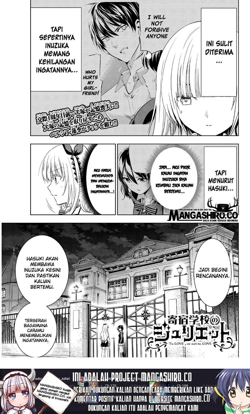 Baca  Kishuku Gakkou no Juliet Chapter 77 Gambar 2