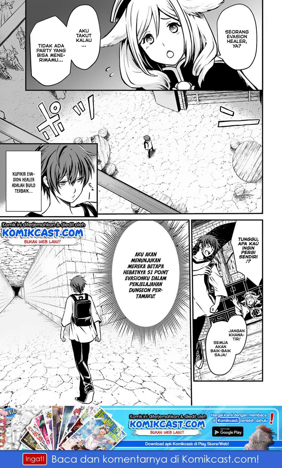 Baca Kanzen Kaihi Healer no Kiseki Chapter 4 Gambar 2