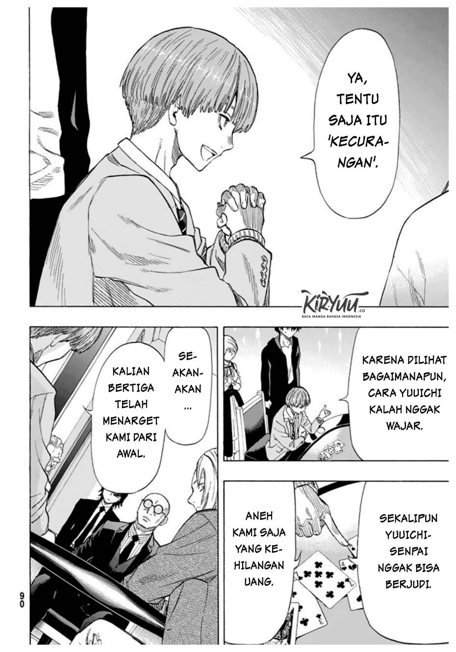 Tomodachi Game Chapter 50 Gambar 15