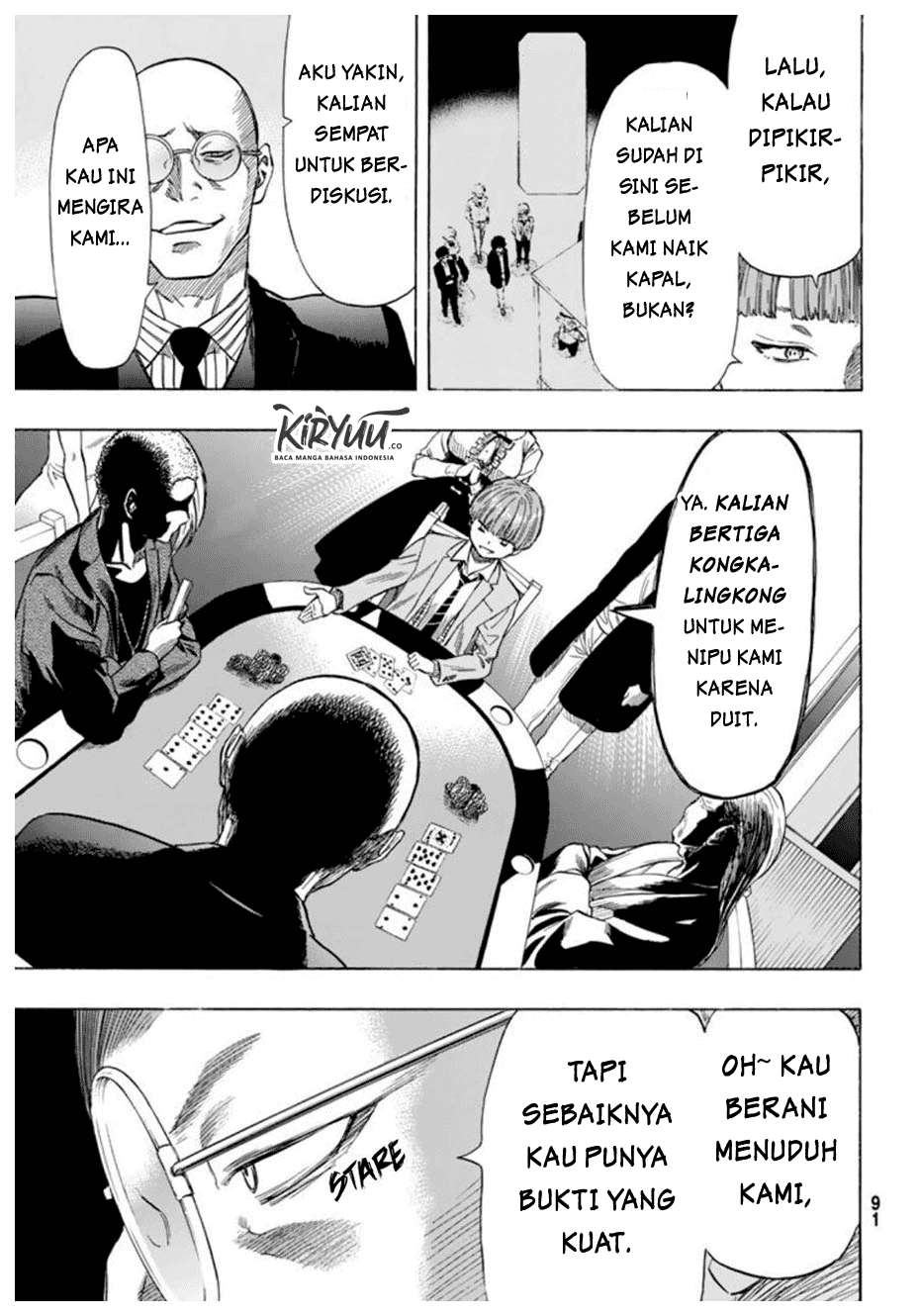 Tomodachi Game Chapter 50 Gambar 16