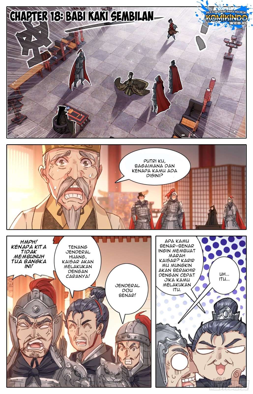 Baca Manhua Legend of the Tyrant Empress Chapter 18 Gambar 2