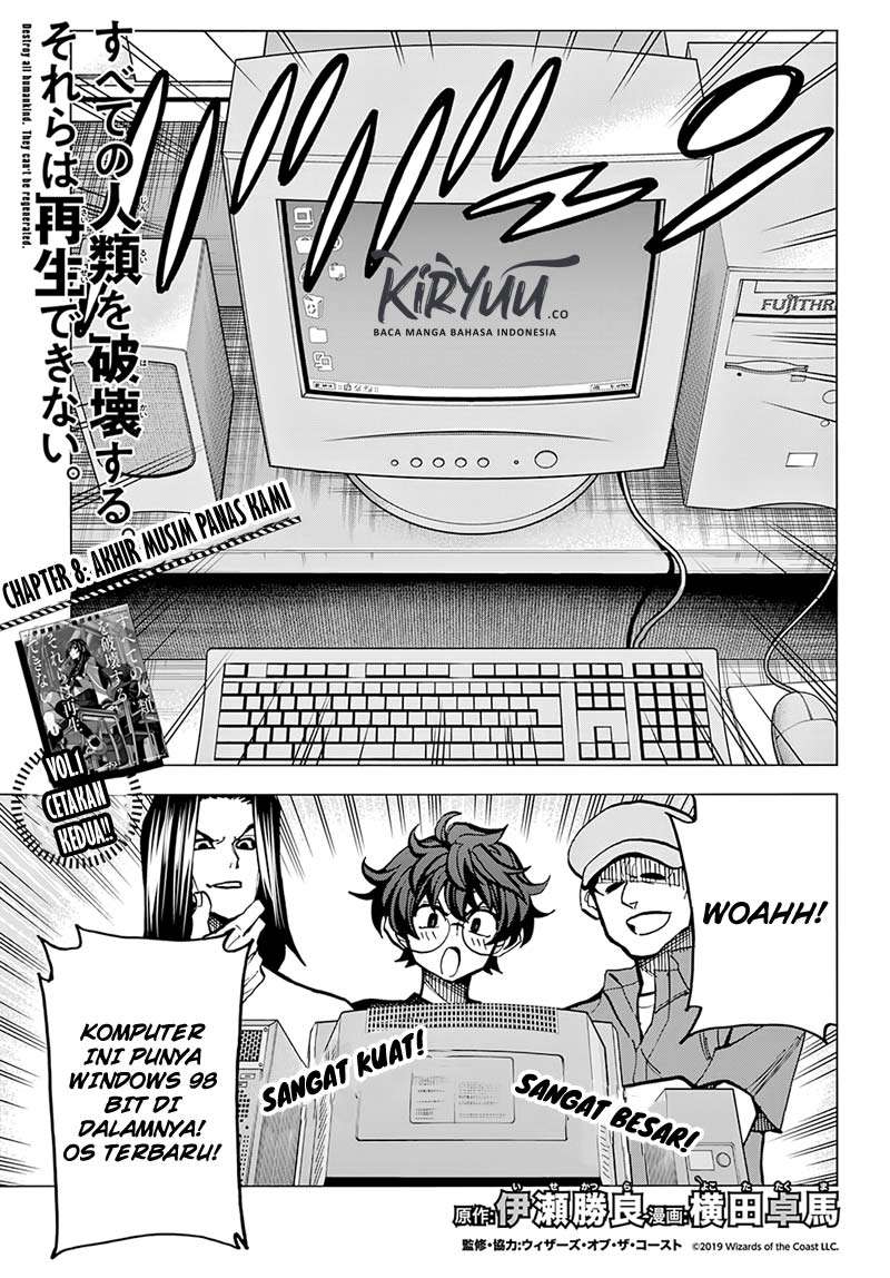 Baca  Destroy All Humankind. They Can’t Be Regenerated Chapter 08 Gambar 2
