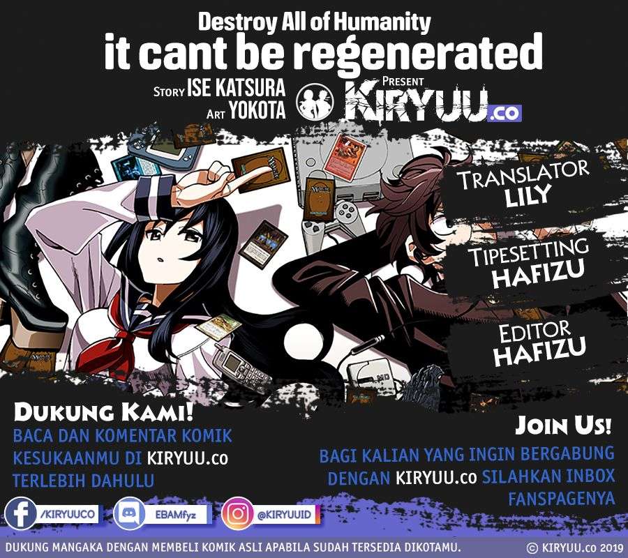 Baca Komik Destroy All Humankind. They Can’t Be Regenerated Chapter 05 Gambar 1