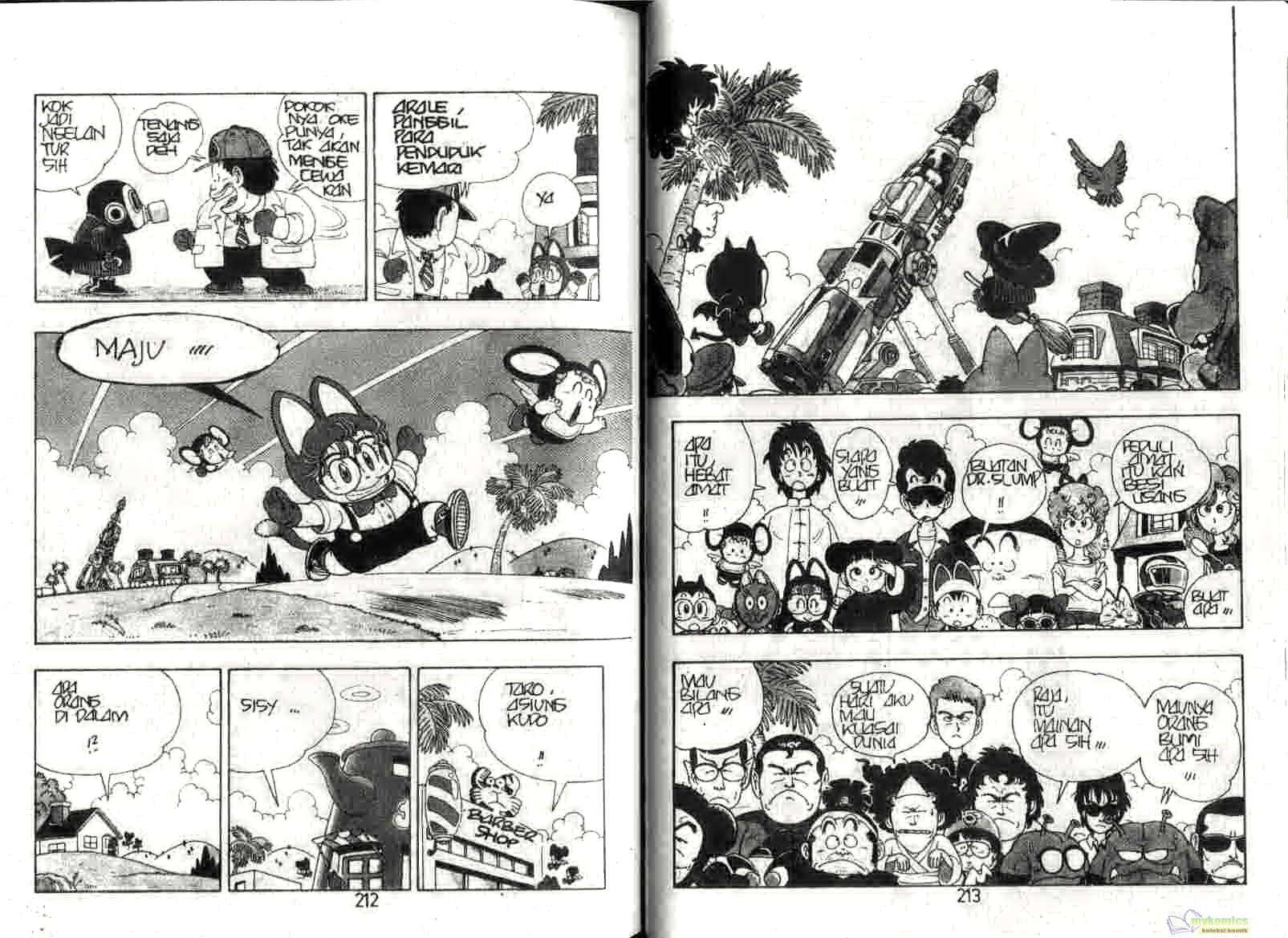Dr. Slump Chapter 18 Gambar 108