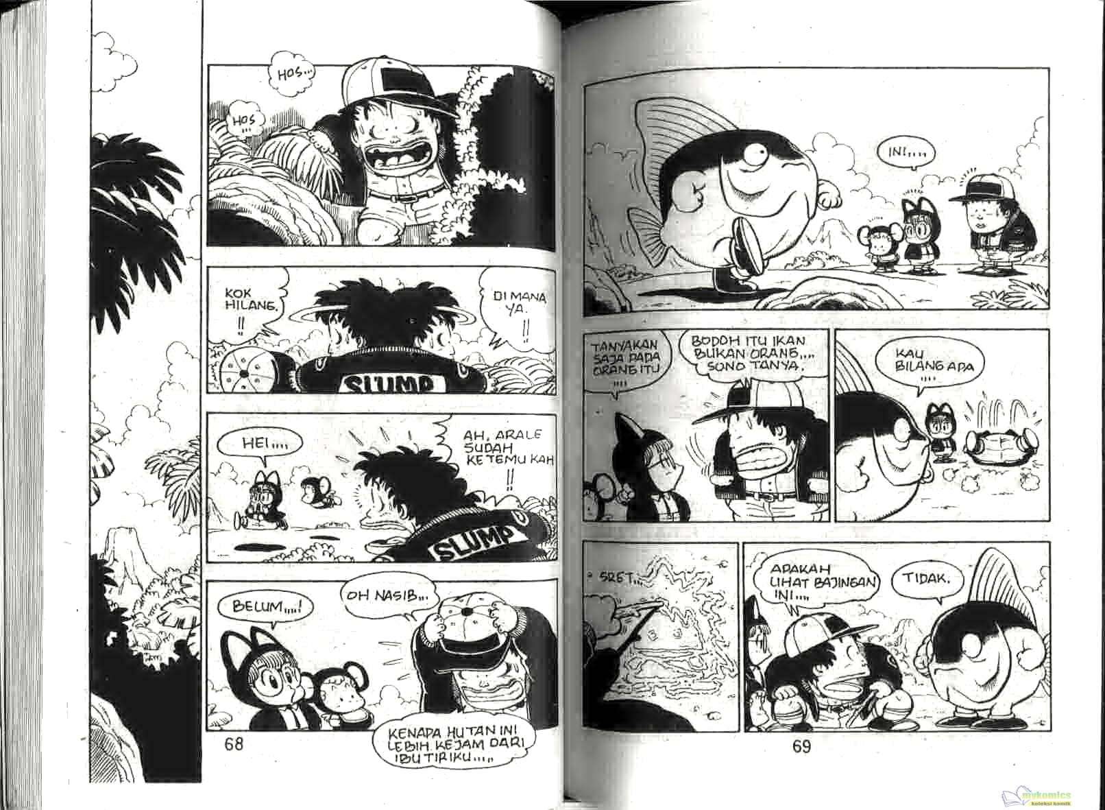 Dr. Slump Chapter 7 Gambar 36