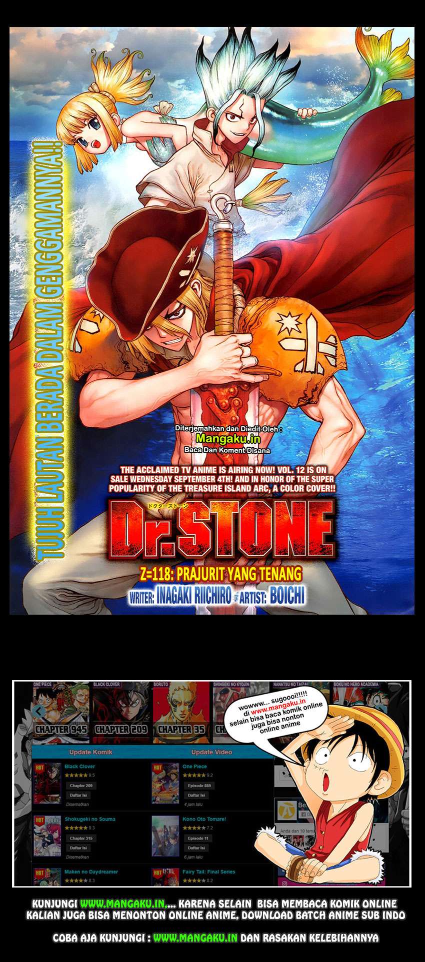 Baca Dr. Stone Chapter 118 Gambar 2